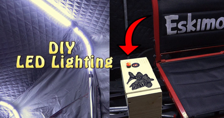 How to Add LED Lights to your Ice Fishing House - DIY Sportsman